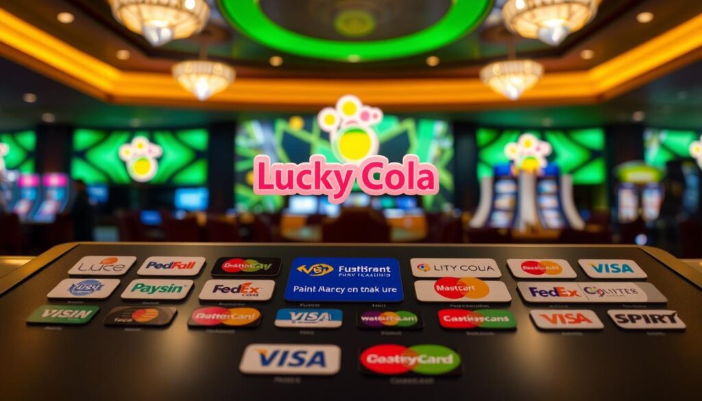 Lucky Cola Casino payment methods