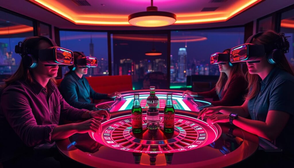 VR roulette experience