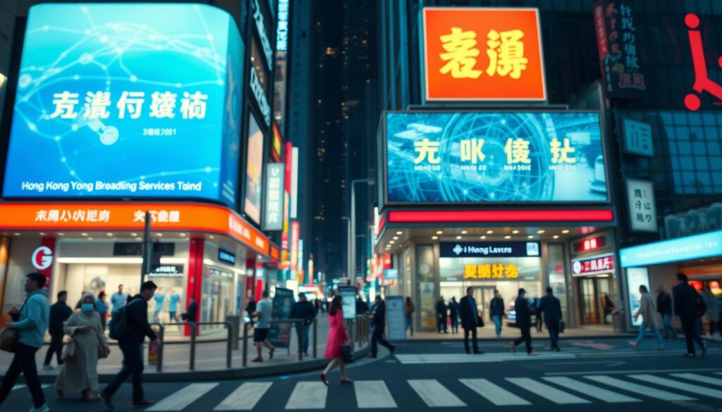 生成香港寬頻服務的圖片