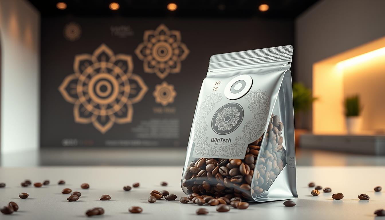 packaging of coffee beans